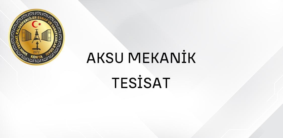 AKSU MEKANİK TESİSAT